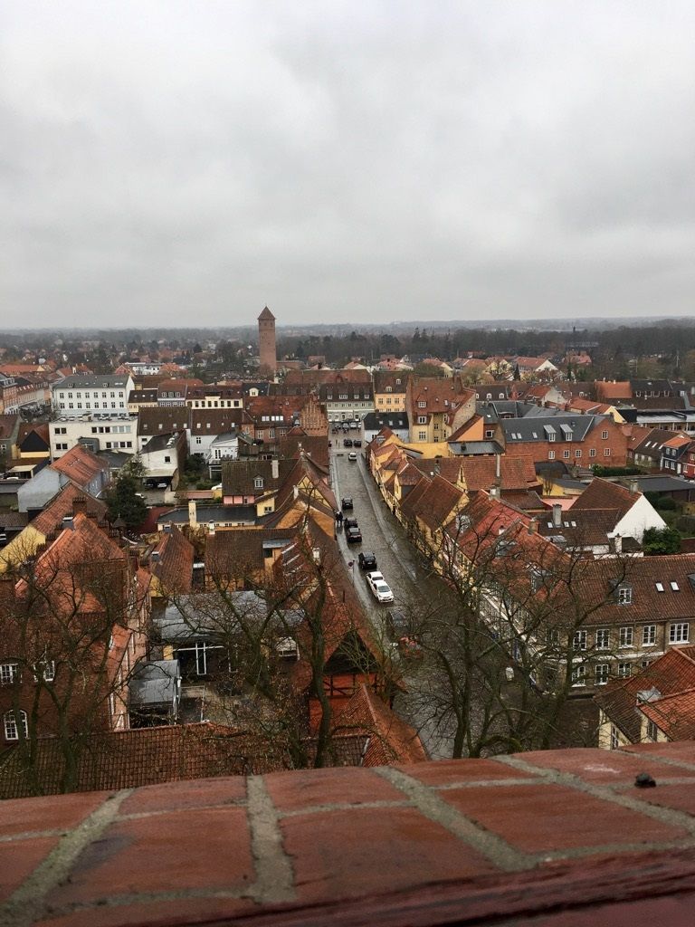 Vejret var jo desværre ikke rigtig med os på denne tur, så her er hvad vi kunne se fra toppen.